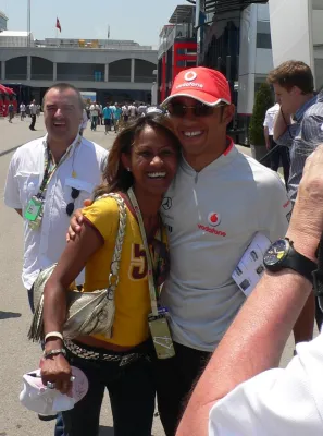 Bild: Nach Grand-Prix-Rekord: Daisiana widmet Lewis Hamilton ihre neue Single!