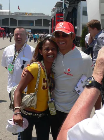 Bild: Nach Grand-Prix-Rekord: Daisiana widmet Lewis Hamilton ihre neue Single!