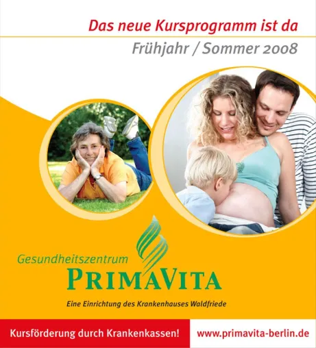 Stressbewältigung für Eltern - Kurse und Seminare im Gesundheitszentrum PrimaVita (Berlin) Bild: Stressbewältigung für Eltern - Kurse und Seminare im Gesundheitszentrum PrimaVita (Berlin)