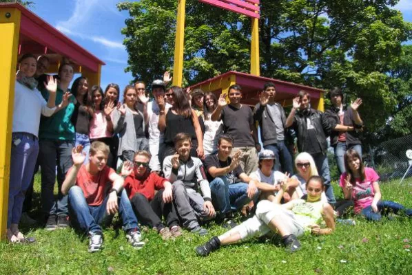 Bild: Austauschschüler aus Korsika zu Gast im Berufsbildungswerk