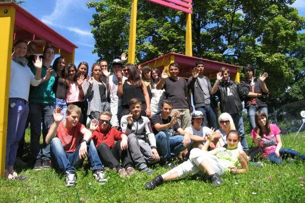 Bild: Austauschschüler aus Korsika zu Gast im Berufsbildungswerk