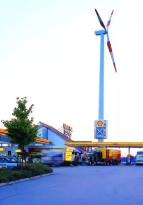 Bild: Erste Erdgas-Tankstelle an bundesdeutschen Autobahnen