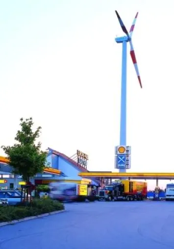 Erste Erdgas-Tankstelle an bundesdeutschen Autobahnen Bild: Erste Erdgas-Tankstelle an bundesdeutschen Autobahnen