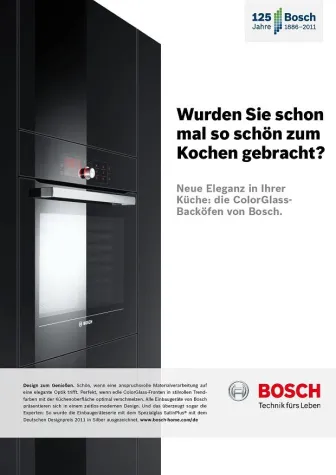 Bild: Bosch Hausgeräte baut straight. ein.