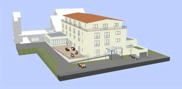 Neuer Anbau für Golden Tulip Hotel Olymp München Eching Bild: Neuer Anbau für Golden Tulip Hotel Olymp München Eching