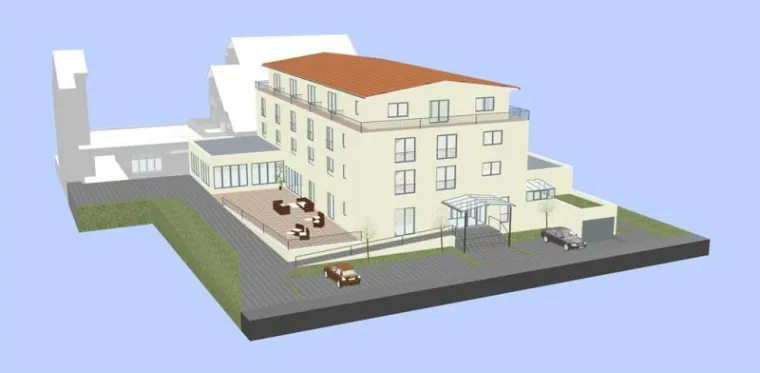 Neuer Anbau für Golden Tulip Hotel Olymp München Eching Bild: Neuer Anbau für Golden Tulip Hotel Olymp München Eching