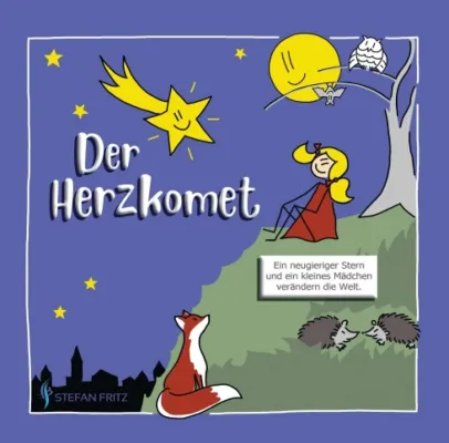 Bild: Der Herzkomet - Ein illustriertes Buch zum Nachdenken