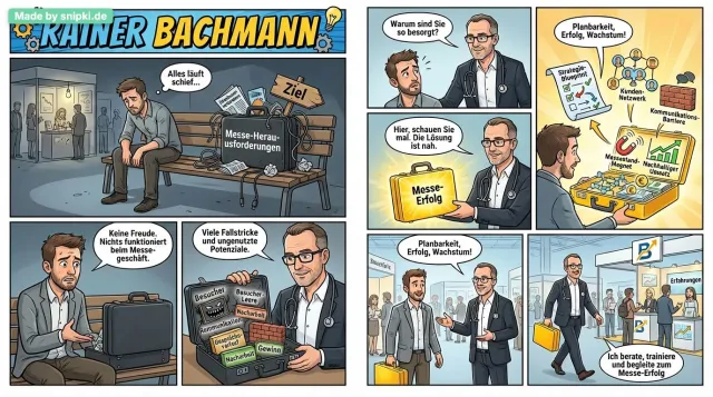 Messe-Doktor bringt 5-R-Methode in den Mittelstand: Struktur für wirksamere Messeauftritte Bild: Messe-Doktor bringt 5-R-Methode in den Mittelstand: Struktur für wirksamere Messeauftritte