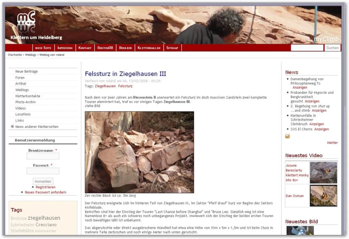 Beispielseite - myClimb.de