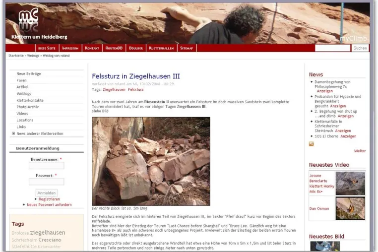 Bild: myClimb.de - Klettern um Heidelberg