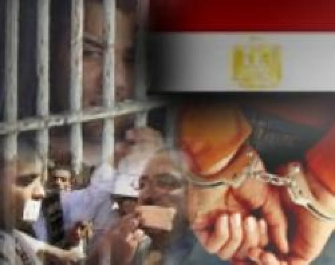 Folterjustiz in Ägypten. Collage: ikhwanonline.com