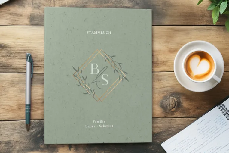 Das Stammbuch neu erfunden – personalisierbares Ringbuch von myprintcard.de Bild: Das Stammbuch neu erfunden – personalisierbares Ringbuch von myprintcard.de