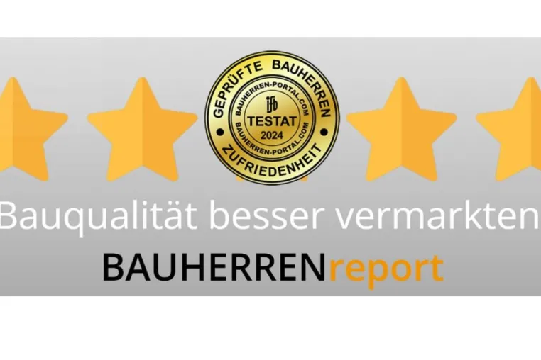 Bild: BAUHERRENreport GmbH: Gute Gründe für Bauunternehmen, ihre Qualität zu zeigen