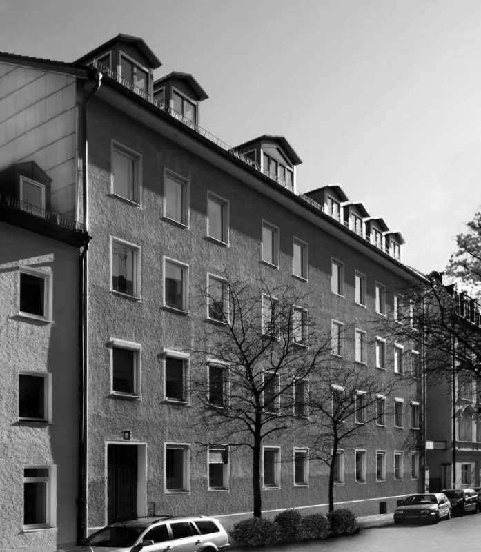 Ansicht des vermittelten Objektes in Bereiteranger nahe der Isar in München