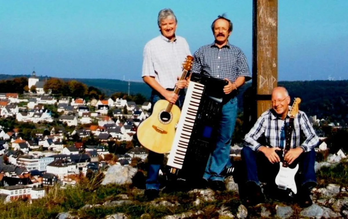 Helmut Hiegemann, Burkhard Ochel und Detlef Holzhauer von