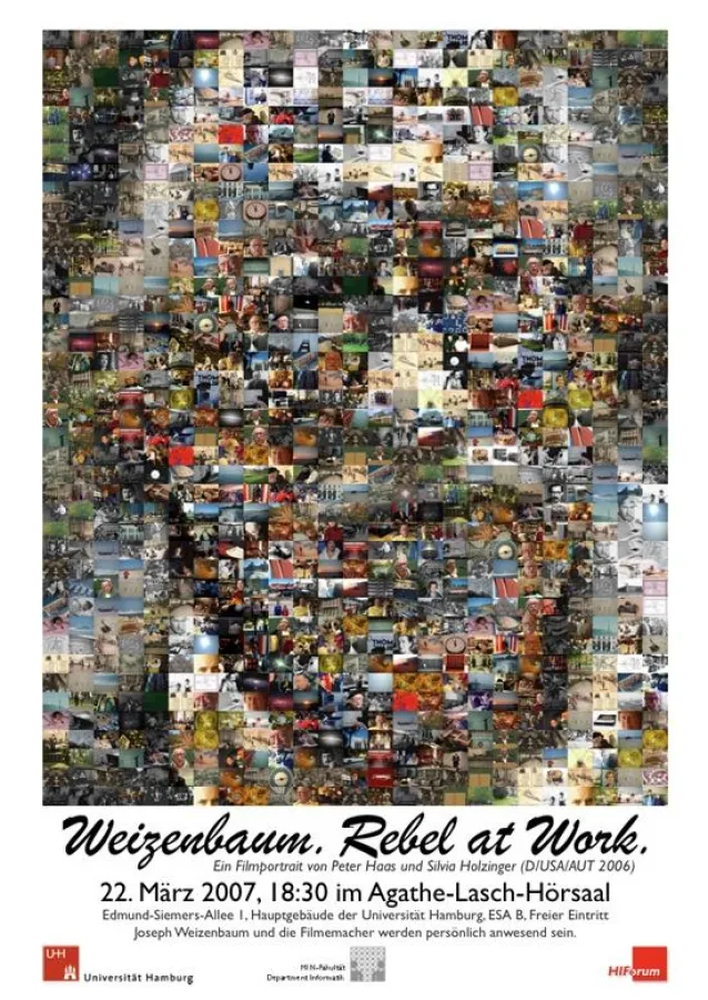 Joseph Weizenbaum wird die Hamburg-Premiere besuchen.