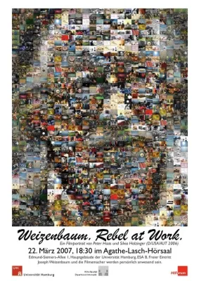 Hamburg-Premiere "Weizenbaum. Rebel at Work" mit Joseph Weizenbaum Bild: Hamburg-Premiere "Weizenbaum. Rebel at Work" mit Joseph Weizenbaum