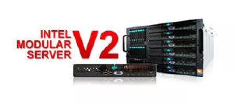 Flexible Server Umgebung mit dem neuen Intel Modular Server V2 Bild: Flexible Server Umgebung mit dem neuen Intel Modular Server V2