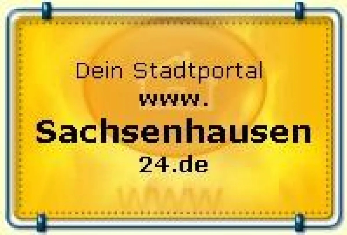 Eingangsschild www.sachsenhausen24.de