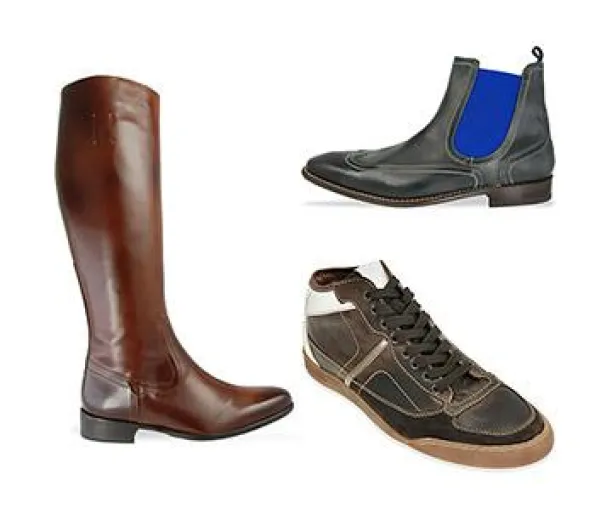 Bild: Der Schuhe Lüke Onlineshop präsentiert die Schuhmodelle von Floris van Bommel