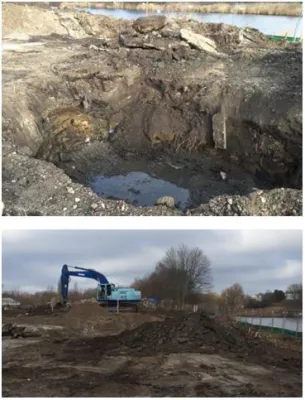 Bild: Arbeiten am Stadthafen "Marina" in Teltow gehen gut voran.