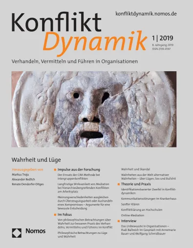 Bild: Nomos übernimmt Fachzeitschrift „Konfliktdynamik“