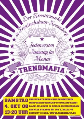 Bild: Trendmafia – Der Kreativmarkt in Friedrichshain-Kreuzberg, Berlin