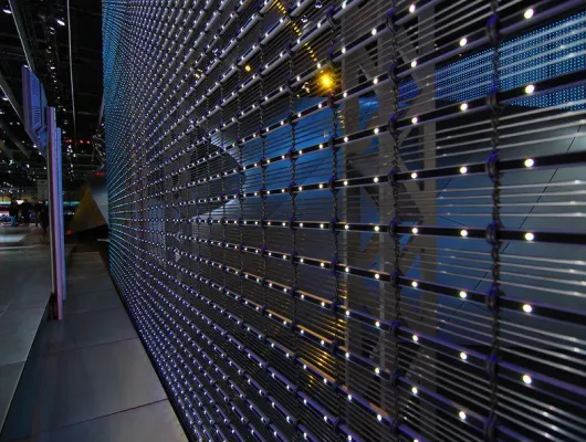 Bild: Mediamesh® erobert den Autosalon in Genf 2007