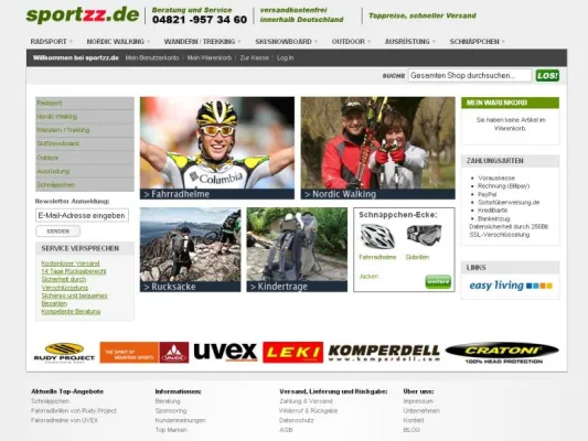 Magento-Shop sportzz.de geht online Bild: Magento-Shop sportzz.de geht online