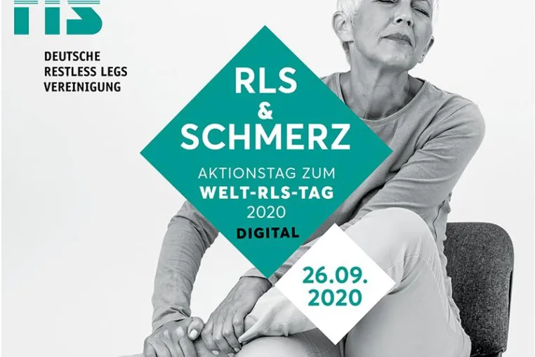 Bild: RLS und Schmerz: Aktionstag zum Welt-RLS-Tag 2020 DIGITAL am 26.09.2020 um 10 Uhr