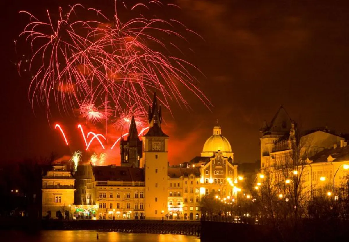 Silvester in Prag