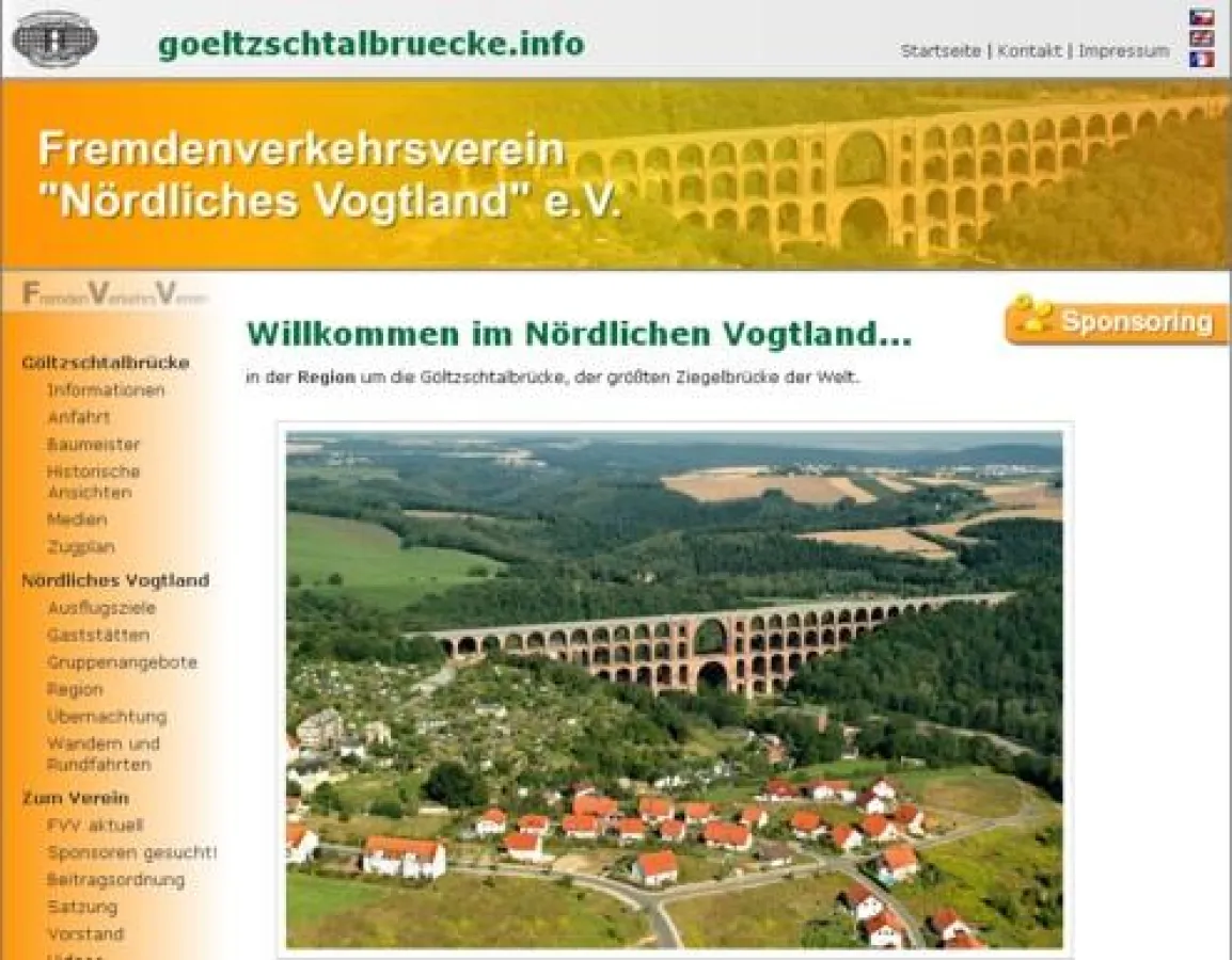 Startseite Webpräsenz