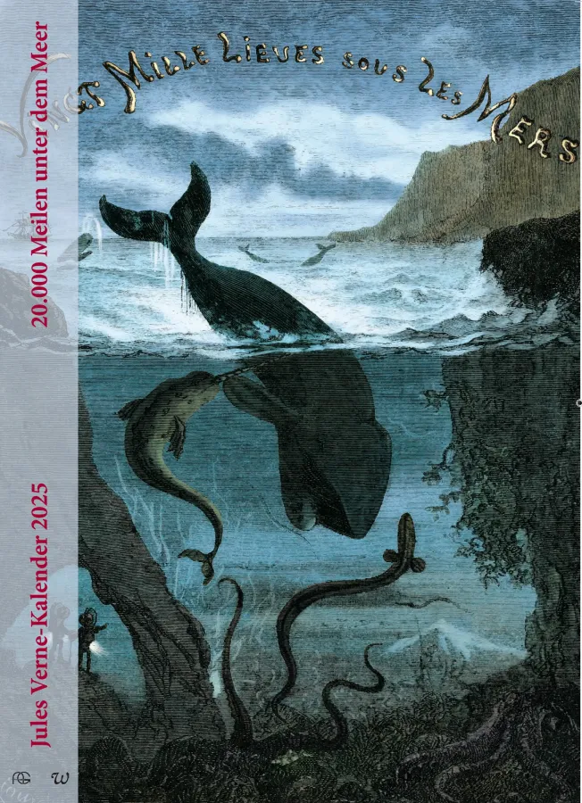 Cover vom Jules-Verne Kalender 2025 (© Rainer Krebs)