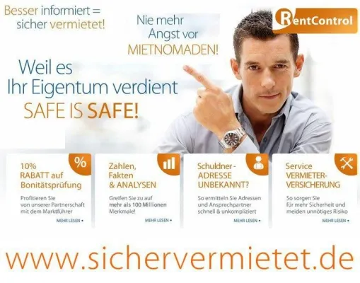 Bild: Mehr Sicherheit für Vermieter, Hausverwalter und Wohnungsbauunternehmen