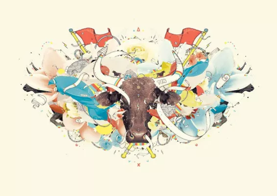 Fünftes Motiv aus Fotolias TEN Collection lädt zum Spiel mit dem Bullen Bild: Fünftes Motiv aus Fotolias TEN Collection lädt zum Spiel mit dem Bullen