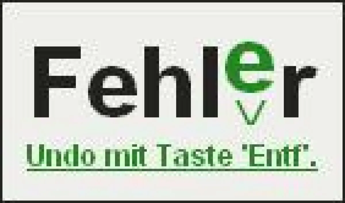 Korrektur beim Wort