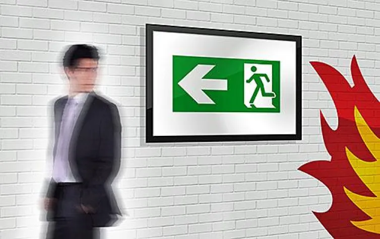 Bild: Rauchgas- und Brandlast-optimierte POS-Line Monitore