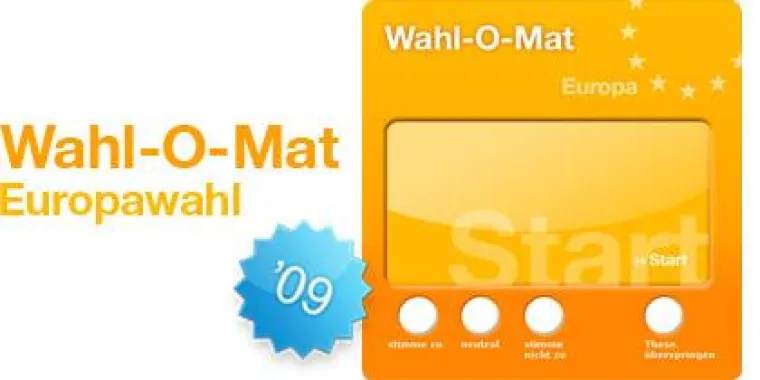 Bild: Wahl-O-Mat zur Europawahl 2009