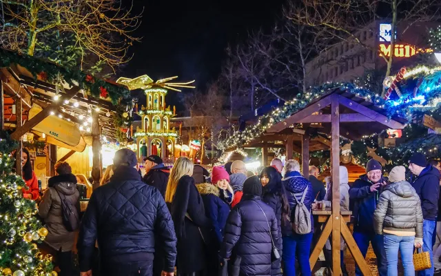 Bild: Sicherheit auf dem Wolfsburger Weihnachtsmarkt