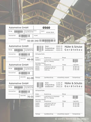 Vorperforierte Laserpapiere vereinfachen organisatorische Abläufe Bild: Vorperforierte Laserpapiere vereinfachen organisatorische Abläufe