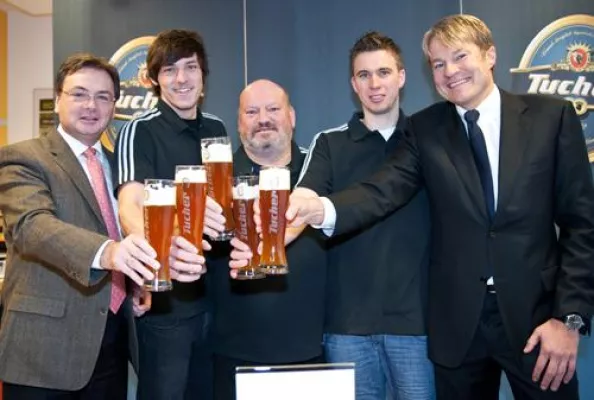 Bild: TucherBrauerei bleibt dem Erlanger Bundesliga-Handball treu.