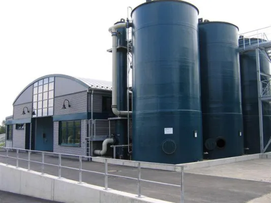 Bild: Effiziente und umweltschonende Abwasserbehandlung von Krüger WABAG: Sickerwasseraufbereitung in Schwandorf