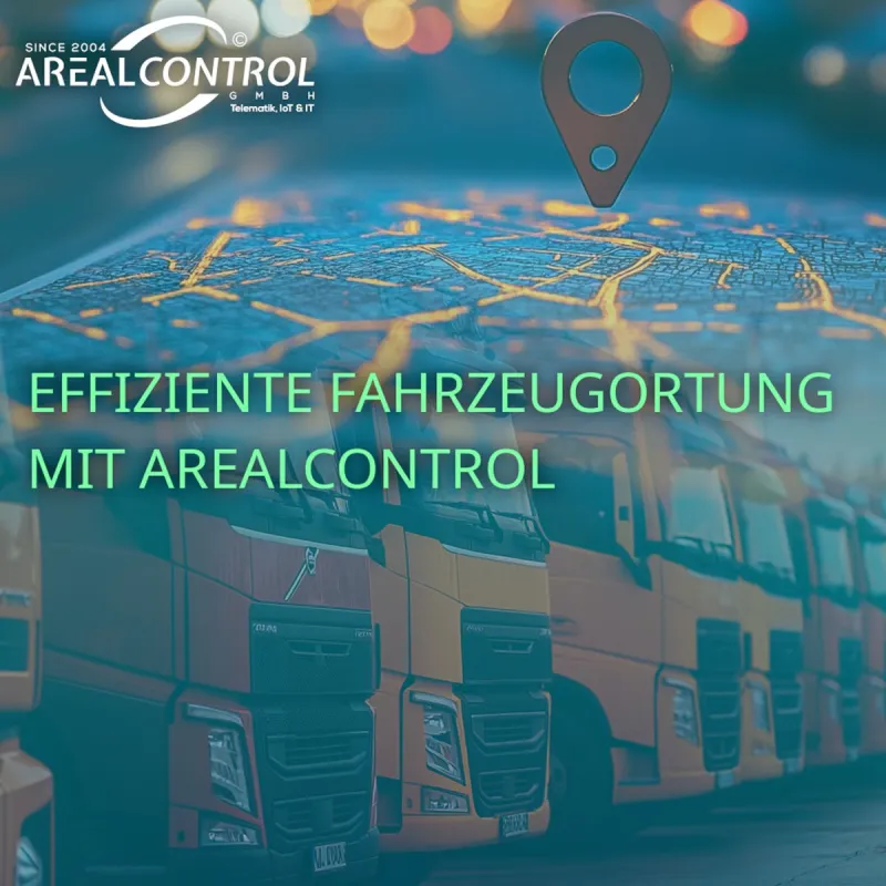 Telematik: Fahrzeug-Ortung und -Tracking zur Automatisierung (© AREALCONTROL GmbH)