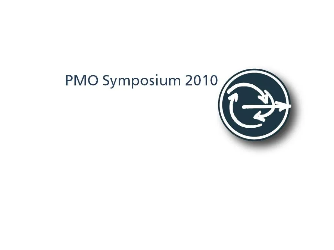 PMO Symposium 2010 - 28. - 30. September in Hamburg