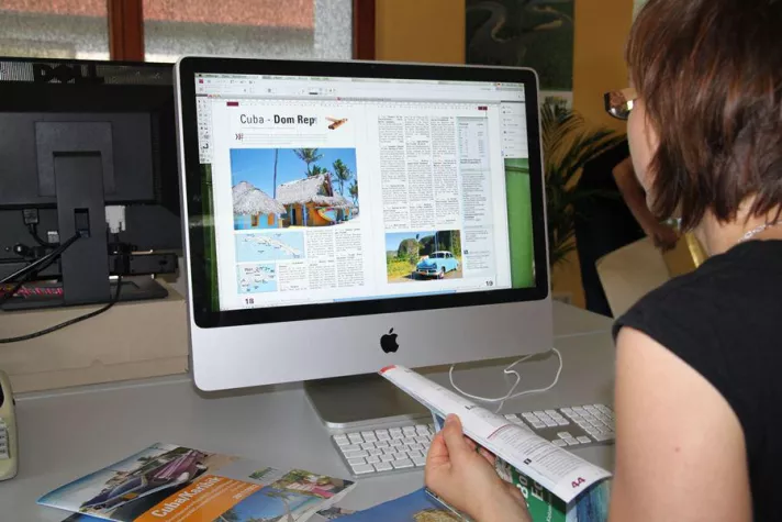 Bild: Katalogproduktion 2014 läuft auf Hochtouren