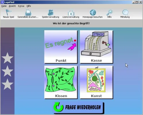 Bild: LogoFind - das neue Therpiespiel für visuelle Wahrnehmung und Merkfähigkeit