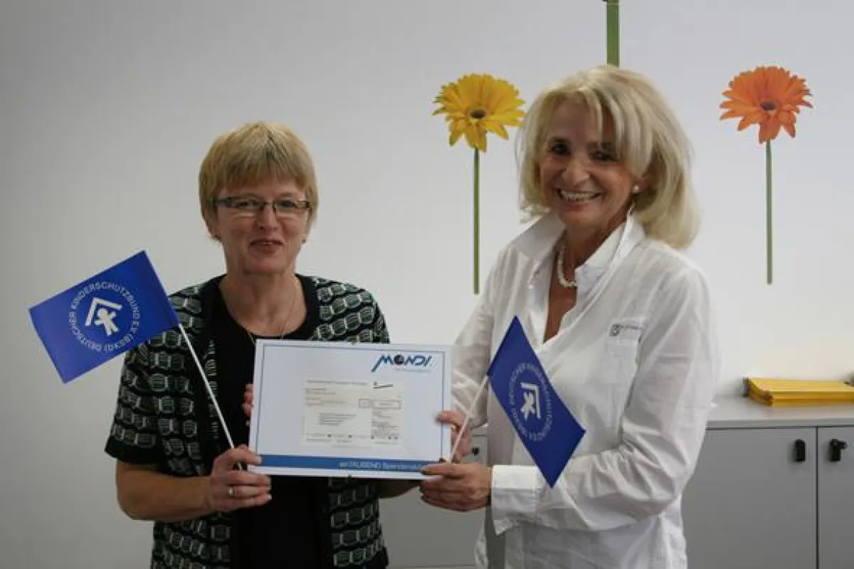 Birgit Sack (Kinderschutzbund BT), Karin Körner (MONDI)