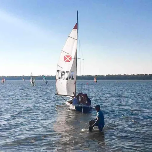 Bild: Habenda-Houses: 3 neue Jollen - Segeln für Familien im Stehrevier in Polen