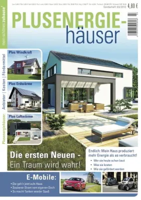 Bild: Sonderheft "Plusenergiehäuser" im biz Verlag erschienen