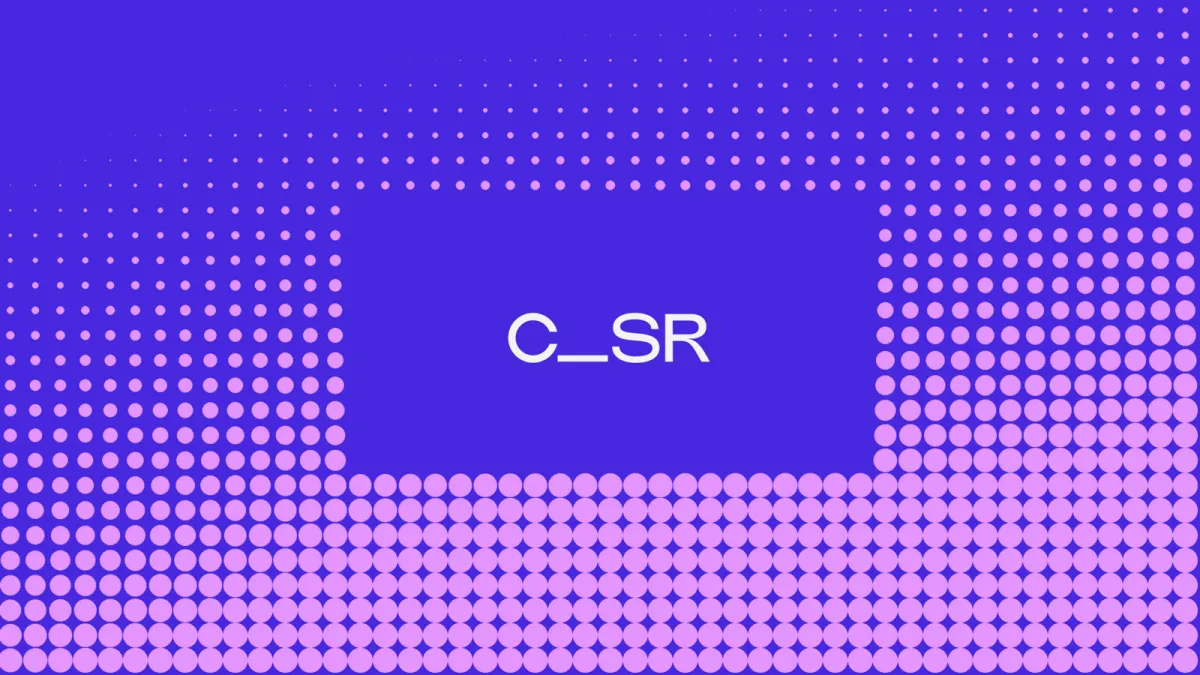 Die Peter Schmidt Group entwickelte für die Initiative C_SR einen aufmerksamkeitsstarken Look. (© Peter Schmidt Group)